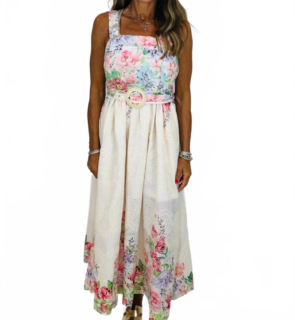 NEW ENTRO the carriage dress in ivory